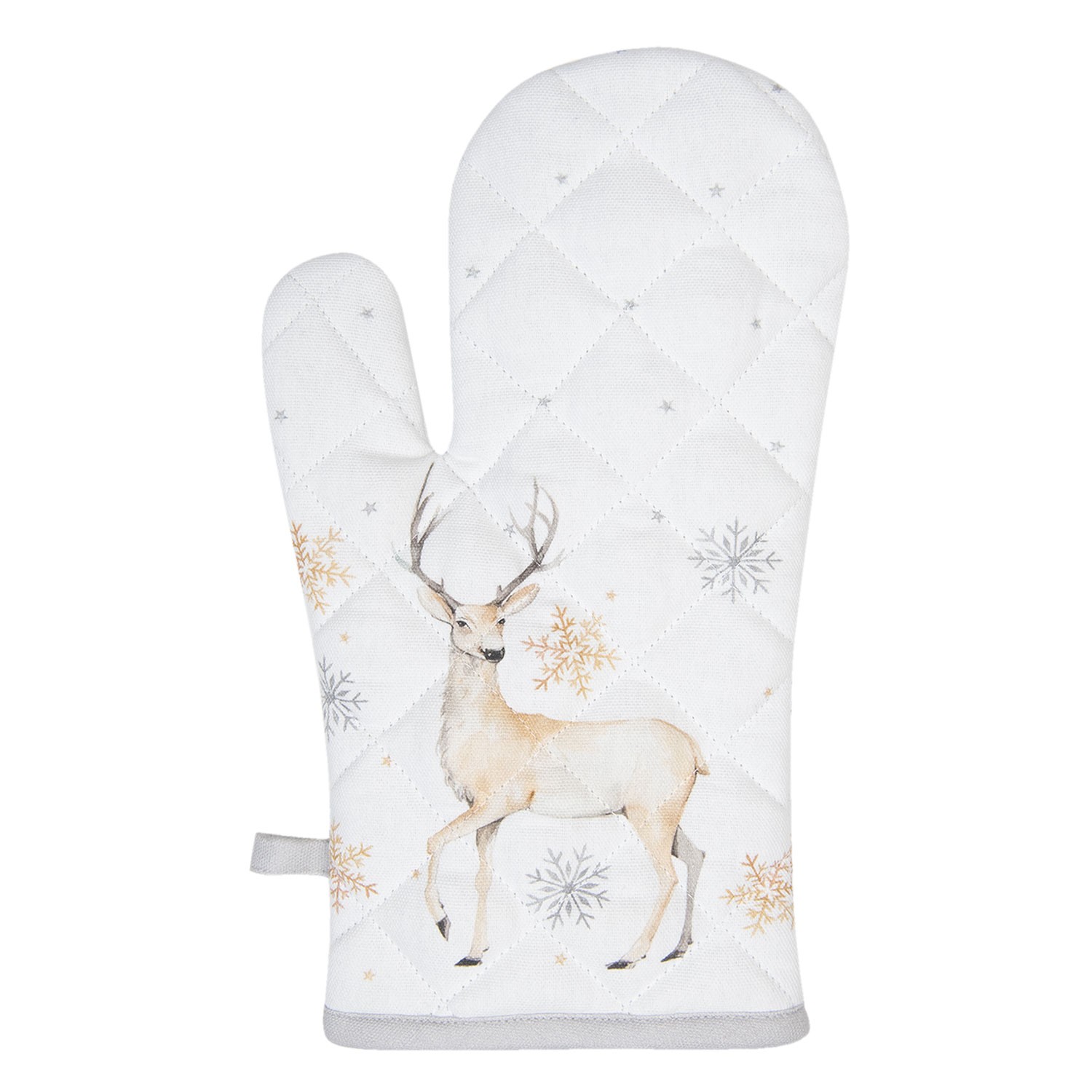 Chňapka - rukavice Pastel Christmas- 16*30 cm Clayre & Eef