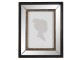 Skleněný rámeček na fotografie ve vintage stylu - 17*2*22 cm / 13*18 cm