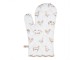 Kuchyňská chňapka z bavlny Country Life Animals béžovo-bílá - 16*30 cm