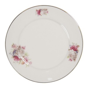 Porcelánový dezertní talíř Fabulous Roses - Ø 21*2 cm