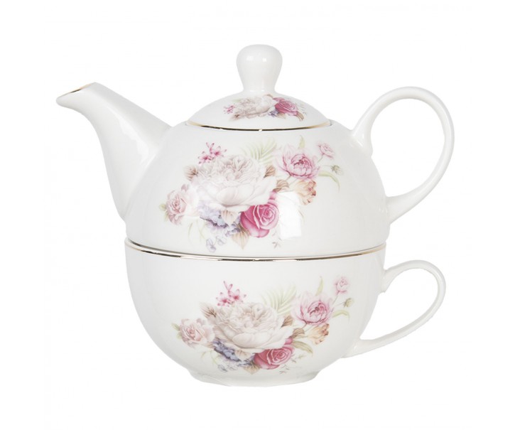 Porcelánová tea for one Fabulous Roses - 0,4L