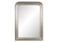 Vintage nástěnné zrcadlo ve stříbrném rámu Aloys - 76*3*106 cm