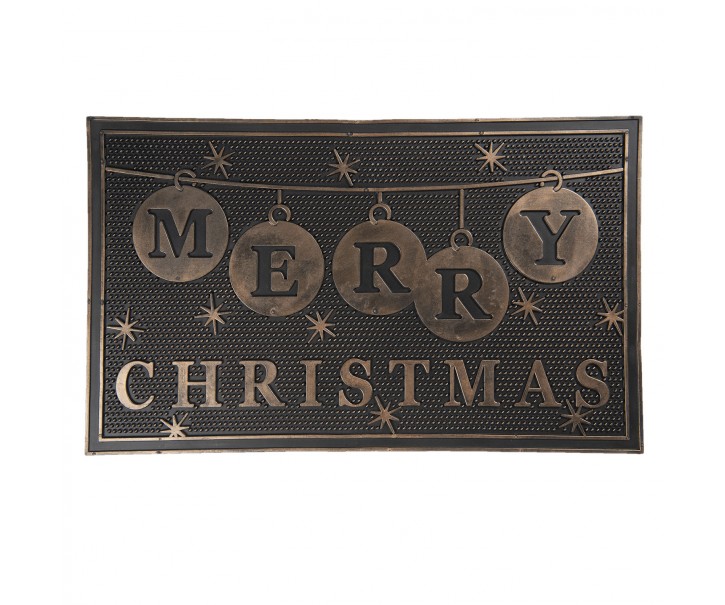 Venkovní gumová rohožka Merry Christmas - 75*45*1 cm