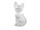 Pokladnička stříbrná kočka - 10*8,8*21cm