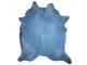 Modrý foberec z hovězí kůže Blue Cow - 180*250*0,3cm