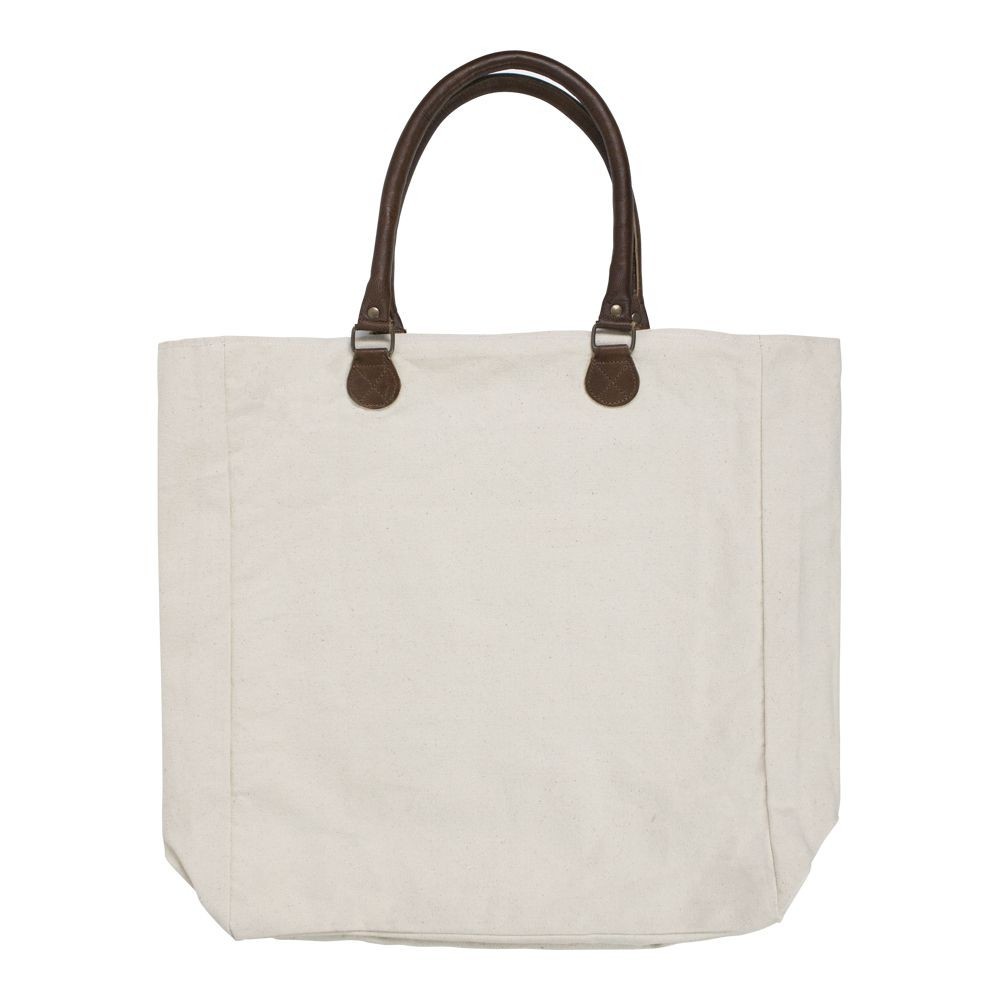 Plátěný shopper s bernardýnem sv. Bernard - 40*12*44cm
