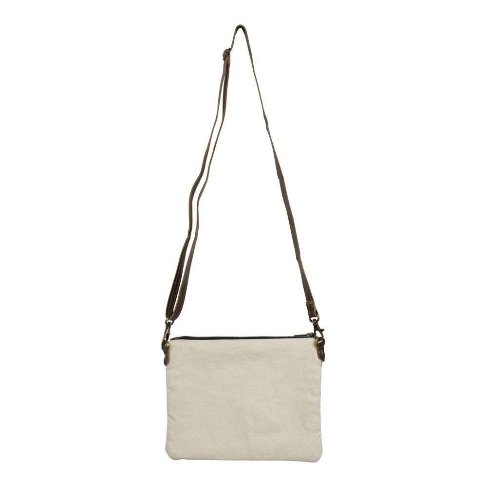 Plátěná crossbody kabelka přes rameno Hearth Wood - 23*18*2cm