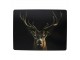 4ks pevné korkové prostírání s jelenem Black Deer - 30*40*0,4cm