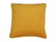 Medový sametový polštář obšitý krouceným zlatým provázkem Velvet - 45*10*45cm