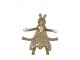 Dekorativní soška zlaté můry L - 10*3,5*13cm