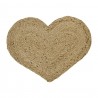 Jutové prostírání / předložka velké srdce Heart - 60*45*0,5cm Barva: přírodníMateriál: jutaHmotnost: 0,46 kg