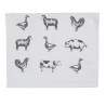 Kuchyňský froté ručník Country Life Animals - 40*66 cm