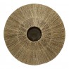Jutová nástěnná lampa Vivvi - Ø 48*20cm Barva: přírodní hnědáMateriál: jutaHmotnost: 1,18 kg