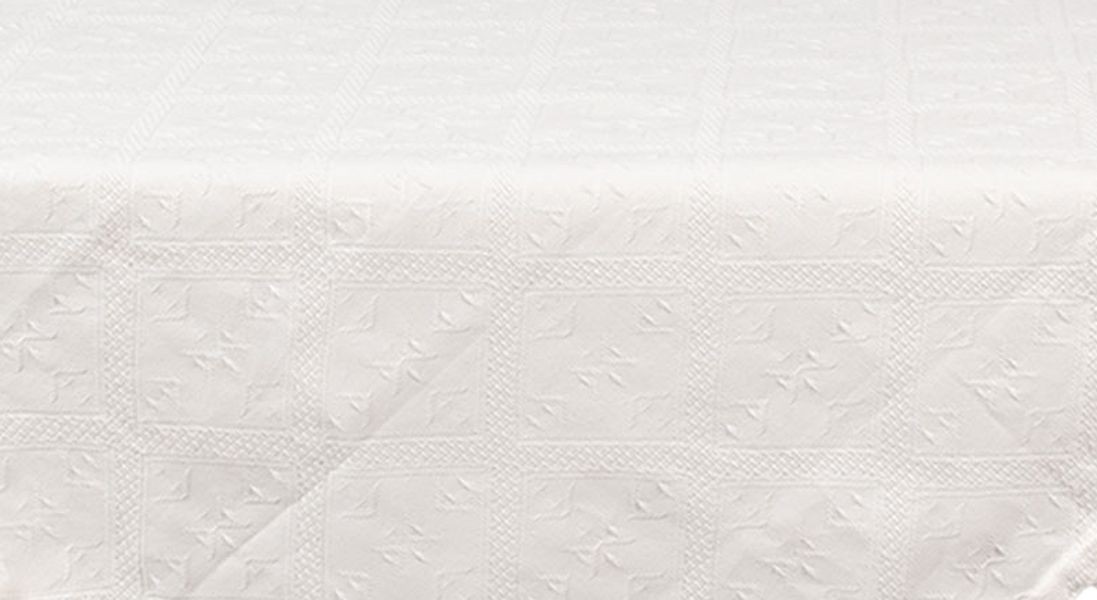 Krémový bavlněný povlak na polštář New Jacquard - 40*40 cm