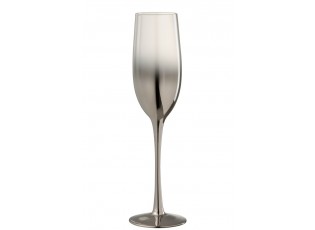 Sklenička na šampaňské Silver Glass - Ø 7*25 cm