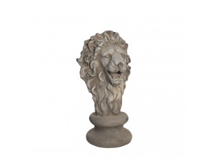 Dekorační busta lva v antik stylu Gwenaelle - 34*35*67 cm