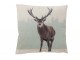 Sametový polštář s jelenem Deer - Ø 45*10 cm