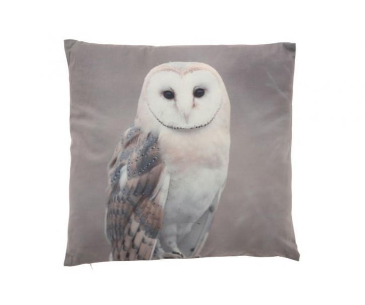 Sametový polštář se sovou Owl - 45*45cm