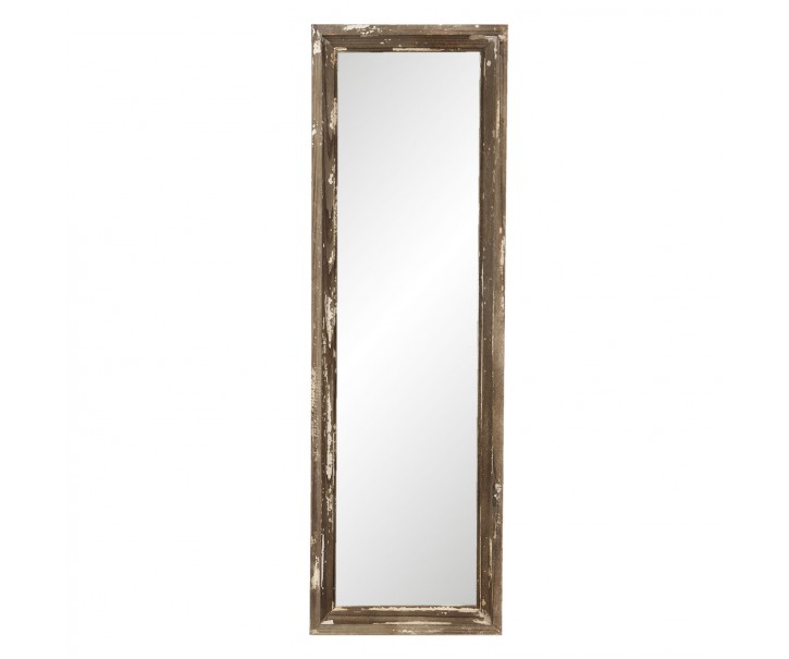 Nástěnné zrcadlo ve vintage stylu s patinou Eumaurri - 22*3*70 cm