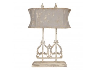 Kovová vintage stolní lampa s patinou Berenger - 50*25*74 cm