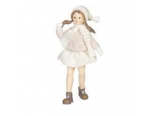 Dekorační figurka holčičky v sukni Bebe - 8*4*17 cm