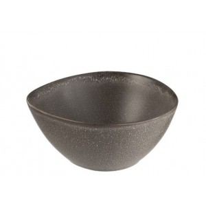 Šedo-hnědá miska Louise taupe - 15*15*6cm