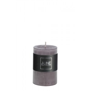 Šedá svíčka Granite válec S - Ø 5*7,5 cm/18h