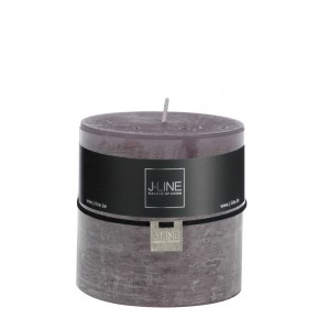 Šedá svíčka Granite válec XL - Ø 10*10 cm/80h