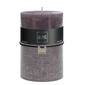 Šedá svíčka Granite válec XXL - Ø 10*15 cm/120h