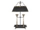 Černá kovová stolní lampa Ambiente - 54*32*98 cm