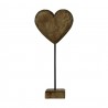 Dekorace srdce z mangového dřeva na podstavci- 45cmBarva: Hnědá Materiál: Mangové dřevo Hmotnost: 0,7 kg 
