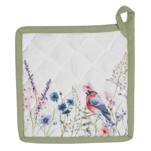 Kuchyňská bavlněná podložka pod hrnec So Floral - 20*20 cm