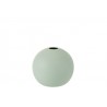 Světle zelená keramická váza MINT M - 18*18*18 cm