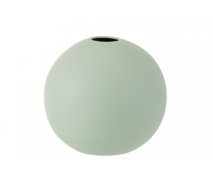 Světle zelená keramická váza MINT L - 25*25*23,5 cm