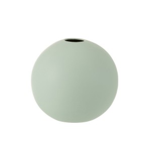 Světle zelená keramická váza MINT L - 25*25*23,5 cm