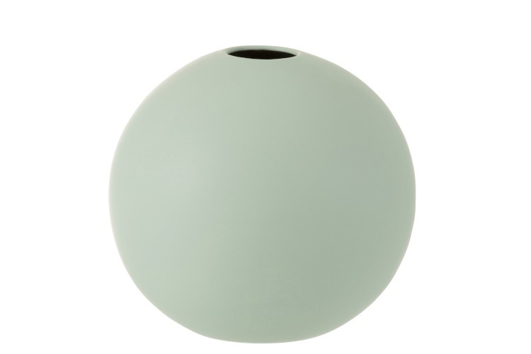 Světle zelená keramická váza MINT L - 25*25*23,5 cm