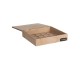 Dřevěná krabička na kapsle do kávovaru - 24*24*5 cm