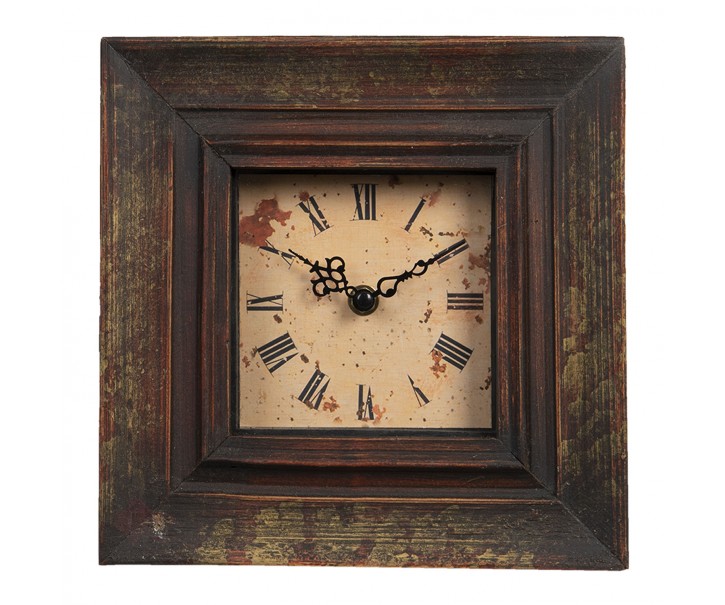 Vintage hodiny s římskými číslicemi - 23*5*23 cm / 16*20 cm