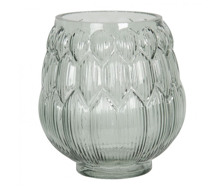 Transparentní skleněná váza Rodo - Ø 14*16 cm