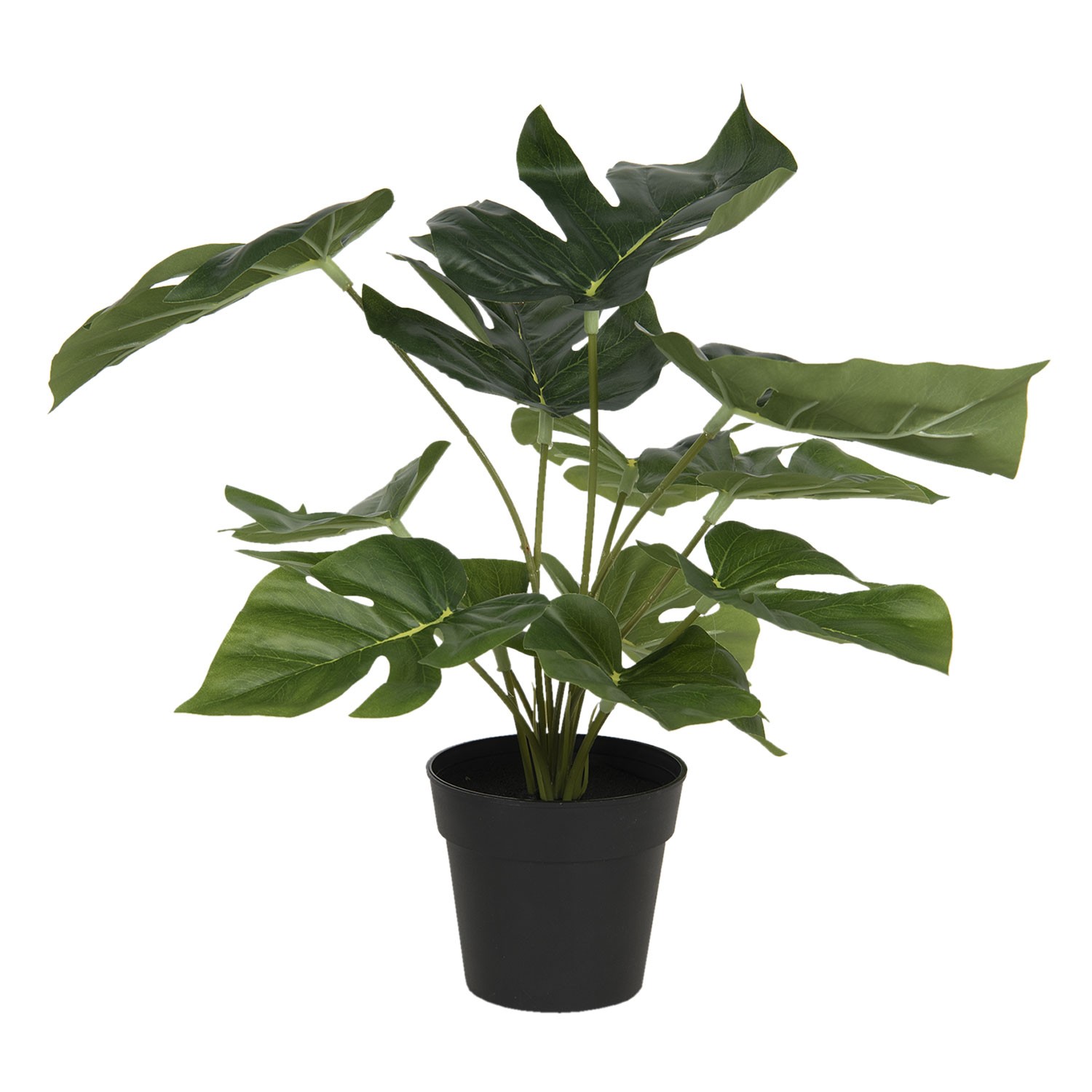 Umělá dekorativní rostlina Monstera Deliciosa - 30*30*34 cm 6PL0215