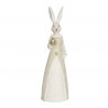 Velikonoční dekorace králičí dámy v šatech se zlatým vajíčkem - 9*9*30 cm

Barva: Krémová / Bílá / Zlatá
Materiál: Polyresin
Hmotnost: 1,111 kg
