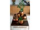 Měděný keramický obal na květináč Shiny copper L - Ø 25*24 cm J-Line by Jolipa