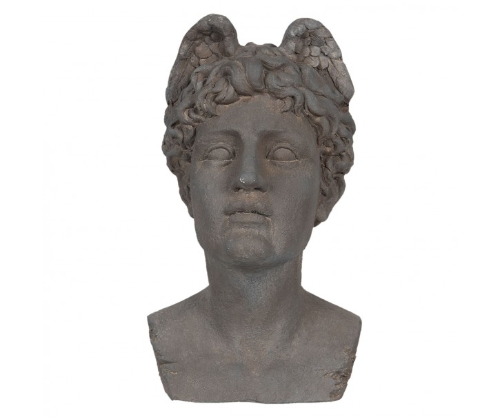 Kameninová busta v antickém stylu Géraud - 25*28*48 cm