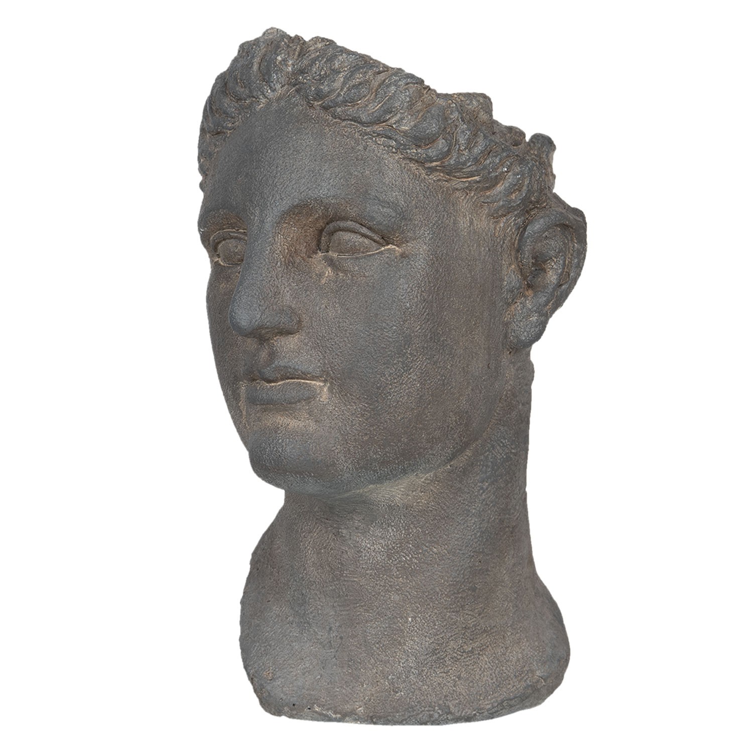 Kameninový květináč v designu busty antik ženy Géraud - 30*23*41 cm Clayre & Eef