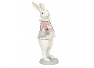 Dekorace králičí dívka s vajíčky - 10*10*25 cm