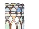 Nástěnné svítidlo Tiffany Bleu - 20*11*36 cm 2x E14 / Max 40W