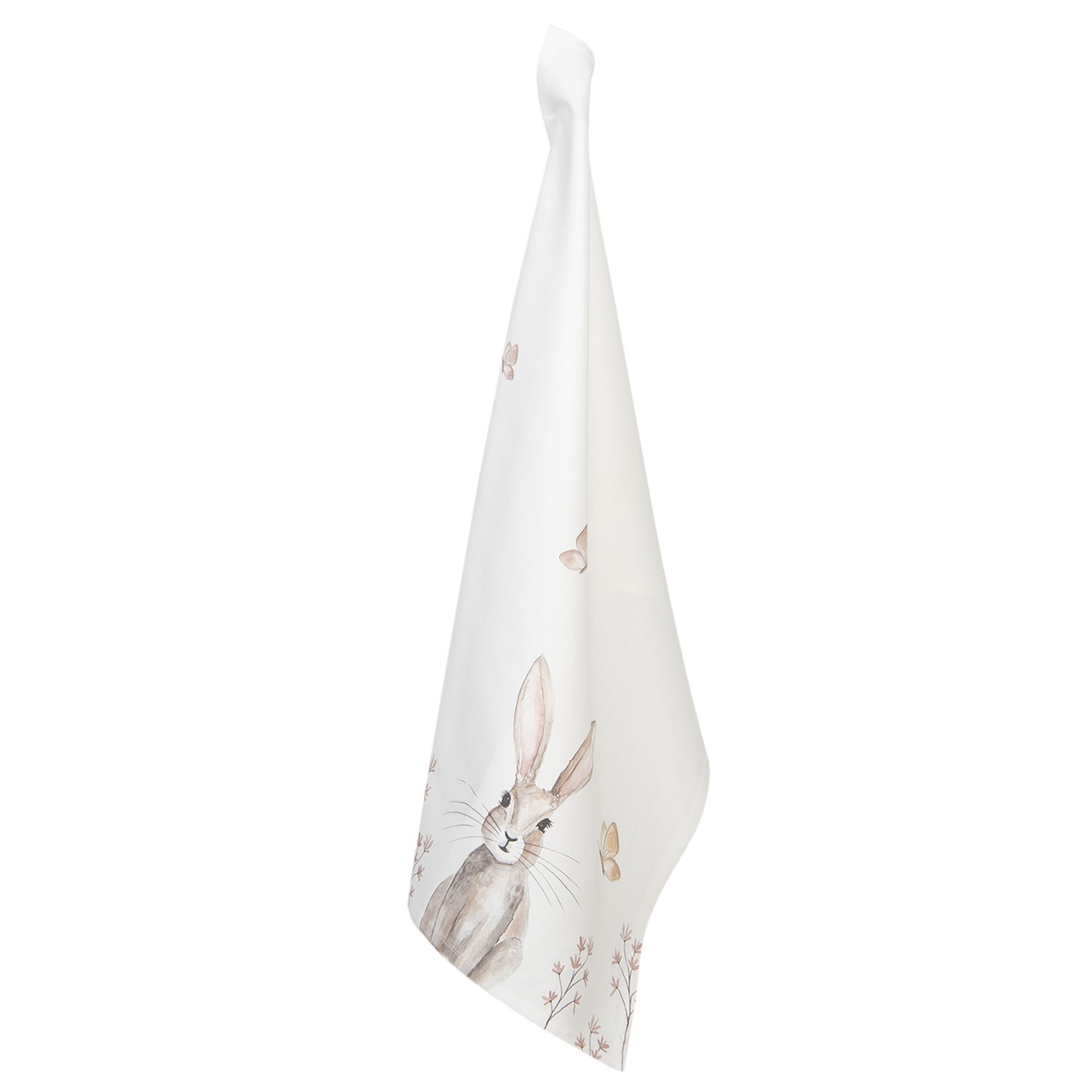 Kuchyňská utěrka s velikonočním motivem Rustic Easter Bunny - 50*70 cm
