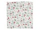 Set 6 bavlněných ubrousků s motivem lesních jahod Wild Strawberries - 40*40 cm