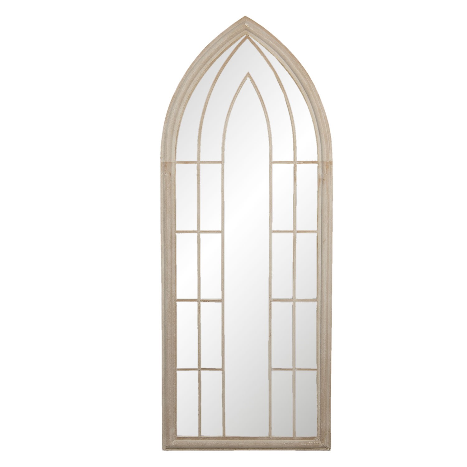 Nástěnné zrcadlo v designu gotického okna Campion – 60*4*153 cm