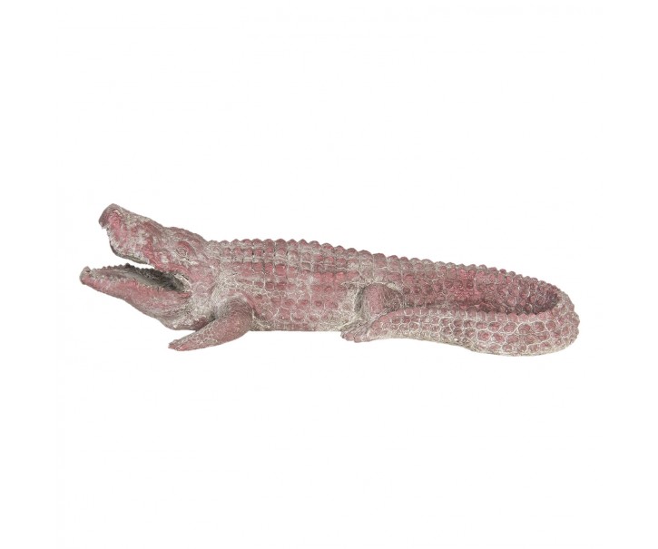 Dekorativní soška krokodýla - 46*21*12 cm